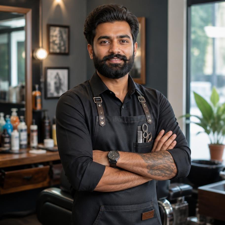 Rohan Desai, Master Barber at Silver9